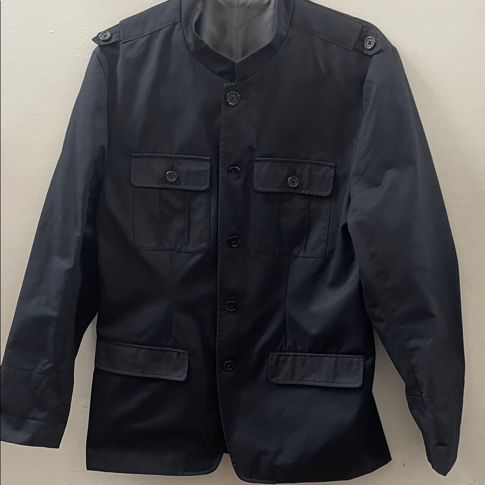 Calvin Klein Dark Navy Military Jacket